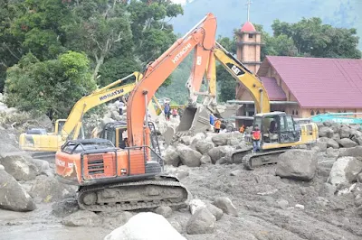 10 Korban Masih Hilang, Pencarian Korban Banjir Bandang Humbahas Ditutup