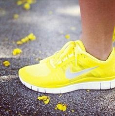 yellow shoes