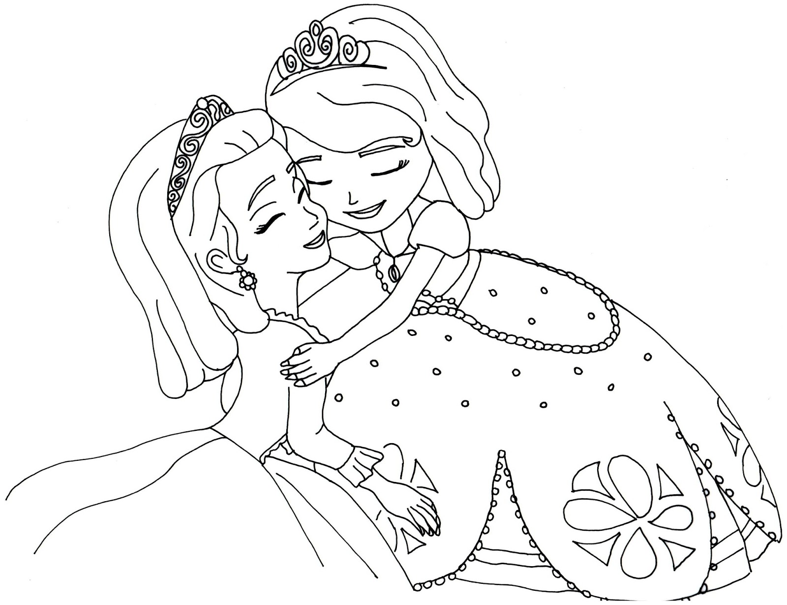 Download Sofia The First Coloring Pages: December 2015