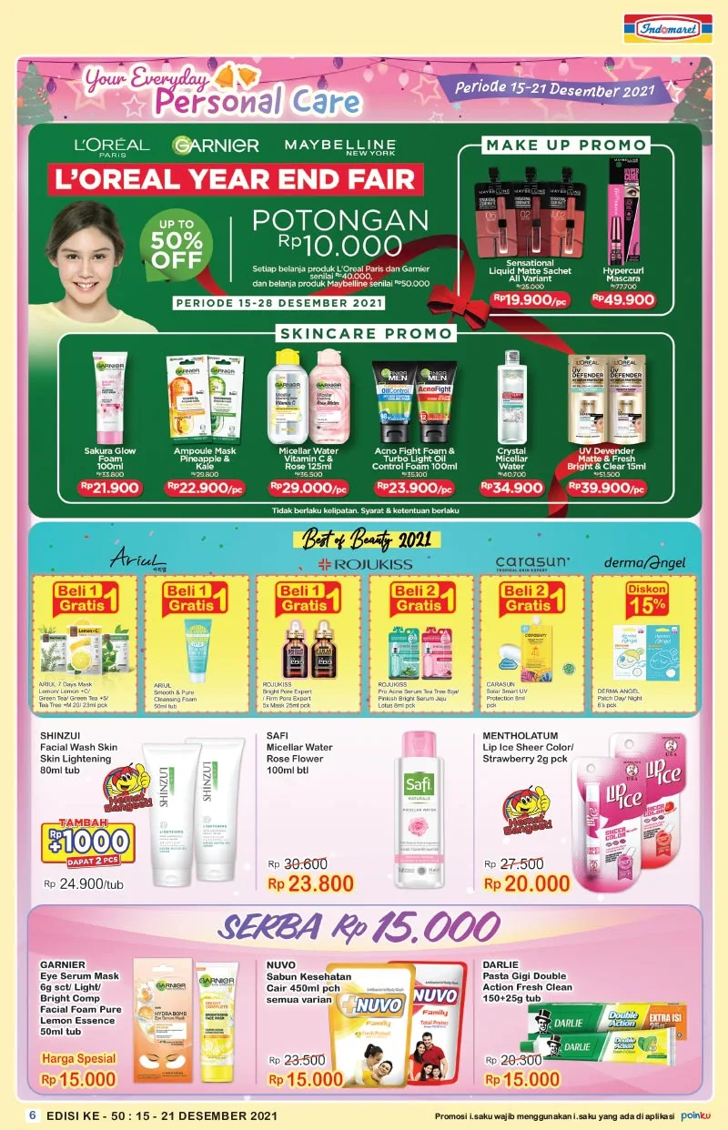 Promo Indomaret 15-21 Desember 2021 Katalog Super Hemat Terbaru Minggu Ini