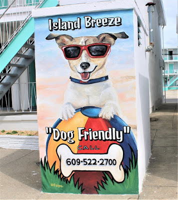 Island Breeze Motel Dog Friendly Wall Mural by MG Signs