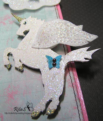 unicorns with wings. two wings for the unicorn.