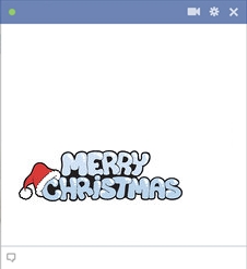 Facebook Merry Christmas Emoticon