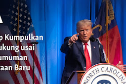 Donal Trump Kumpulkan Pendukung usai Pengumuman Dakwaan Baru