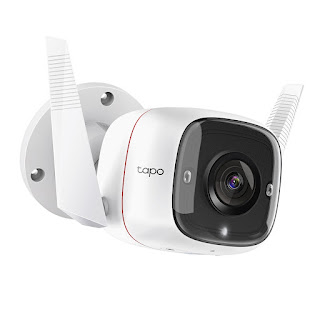TP-Link Tapo C310 WiFi Camera: Sleek and weatherproof surveillance camera with high-quality video, night vision, wide-angle lens, and user-friendly setup via the Tapo app. Ideal for indoor and outdoor monitoring.