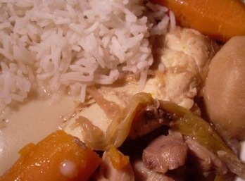 poule au riz