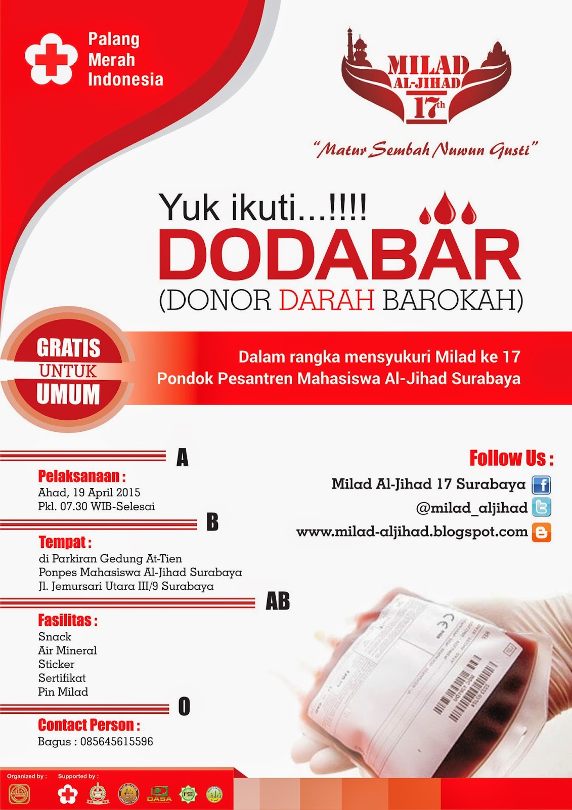 Pamflet Poster Donor Darah - Paling Baru Pamflet Donor ...