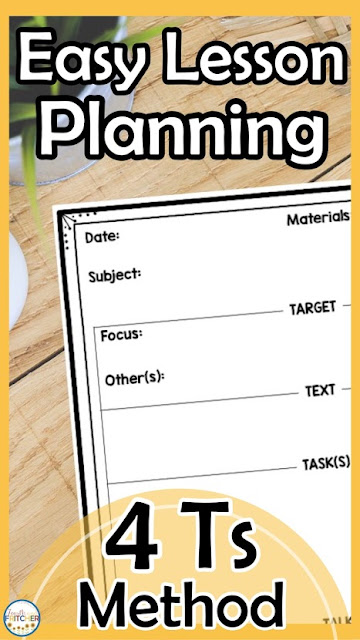 easy lesson plans elementary classroom