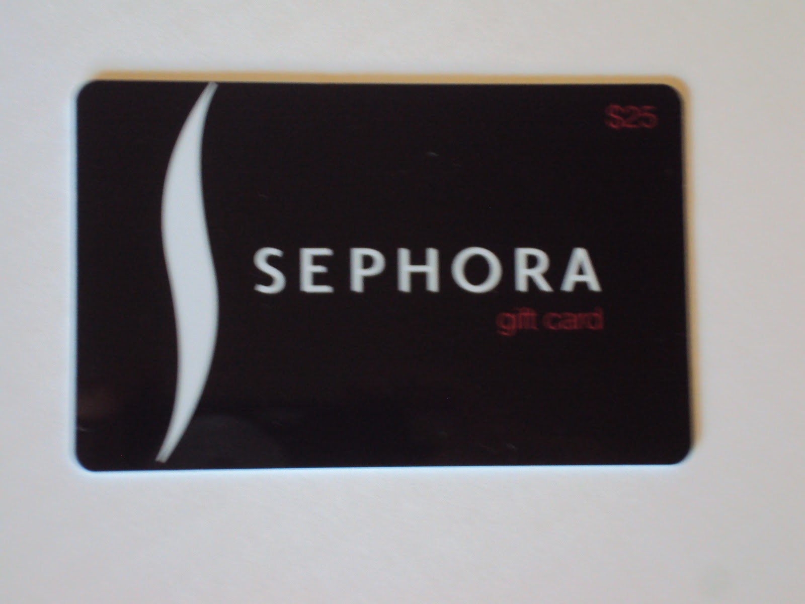 Win A $25 Sephora Gift Card | TfDiaries
