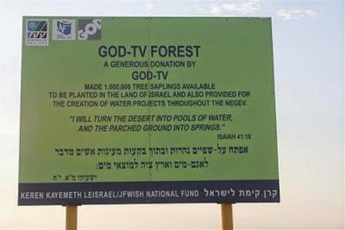 Jewish National Fund God Tv Erase Israeli Bedouin Village To Bring Jesus Second Coming