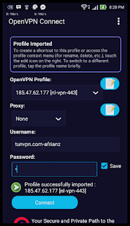 Akun OpenVPN NL + User and Password 2015