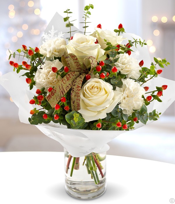 Jingle Season For Christmas Flowers Delivery Ireland