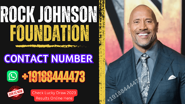 Rock Johnson Foundation Lottery Winner List 2023