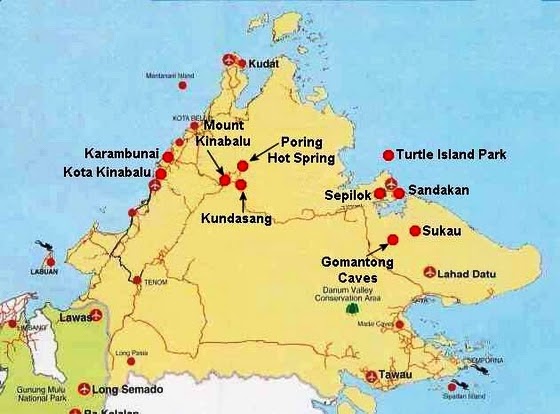 Interesting Places at Sabah: Kundasang