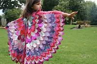 Fabric Bird Wings