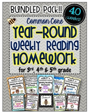 http://www.teacherspayteachers.com/Product/Common-Core-Weekly-Reading-Homework-3rd-4th-5th-Grade-Complete-Set-40-Texts-772040