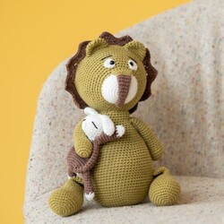 León amigurumi patrón gratis