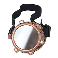 Men and women's steampunk accessories. cyclops eyepatch Sodial Copper Steampunk Monocle