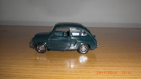 maqueta diecast metal de seat 600E