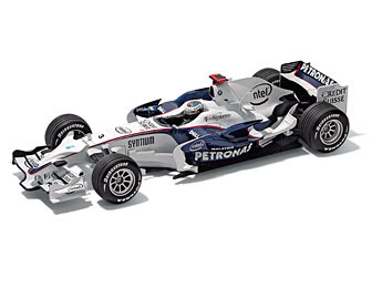 BMW Sauber F1 Race Car Nick Heidfeld miniature