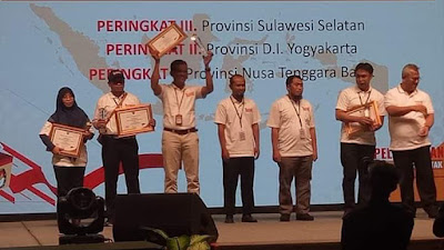 KPU NTB Raih Prestasi Nasional Penyelenggaraan Pilgub dan Pemilu 2019