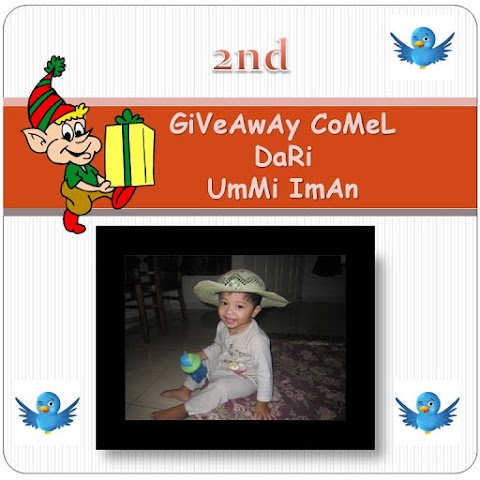 2nd Giveaway Comel dari Ummi Iman