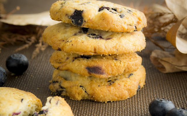  Cookies de Arándanos y Germen de Trigo 