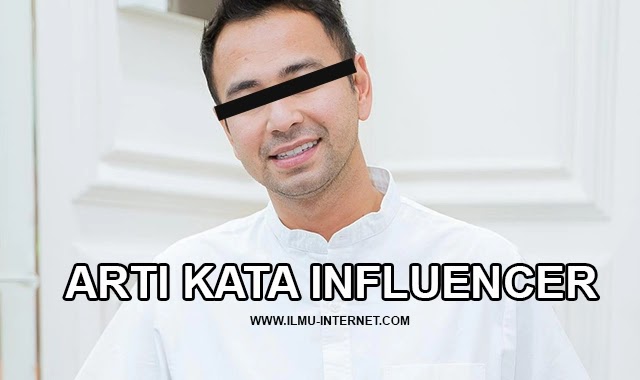 arti kata influencer