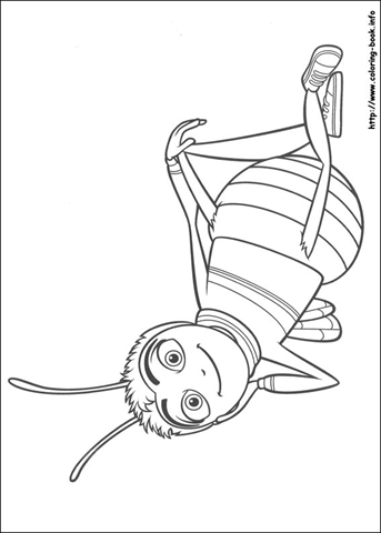 Desenhos para colorir Bee Movie