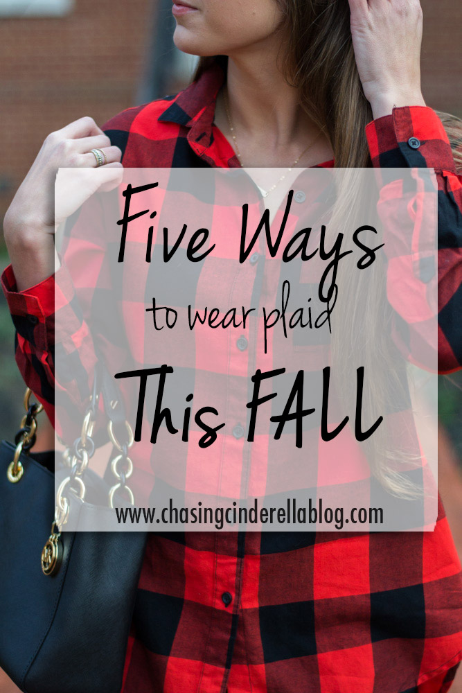 Ways to wear plaid this fall