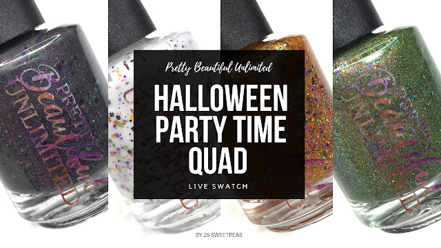 Pretty Beautiful Unlimited Halloween Party Time Quad