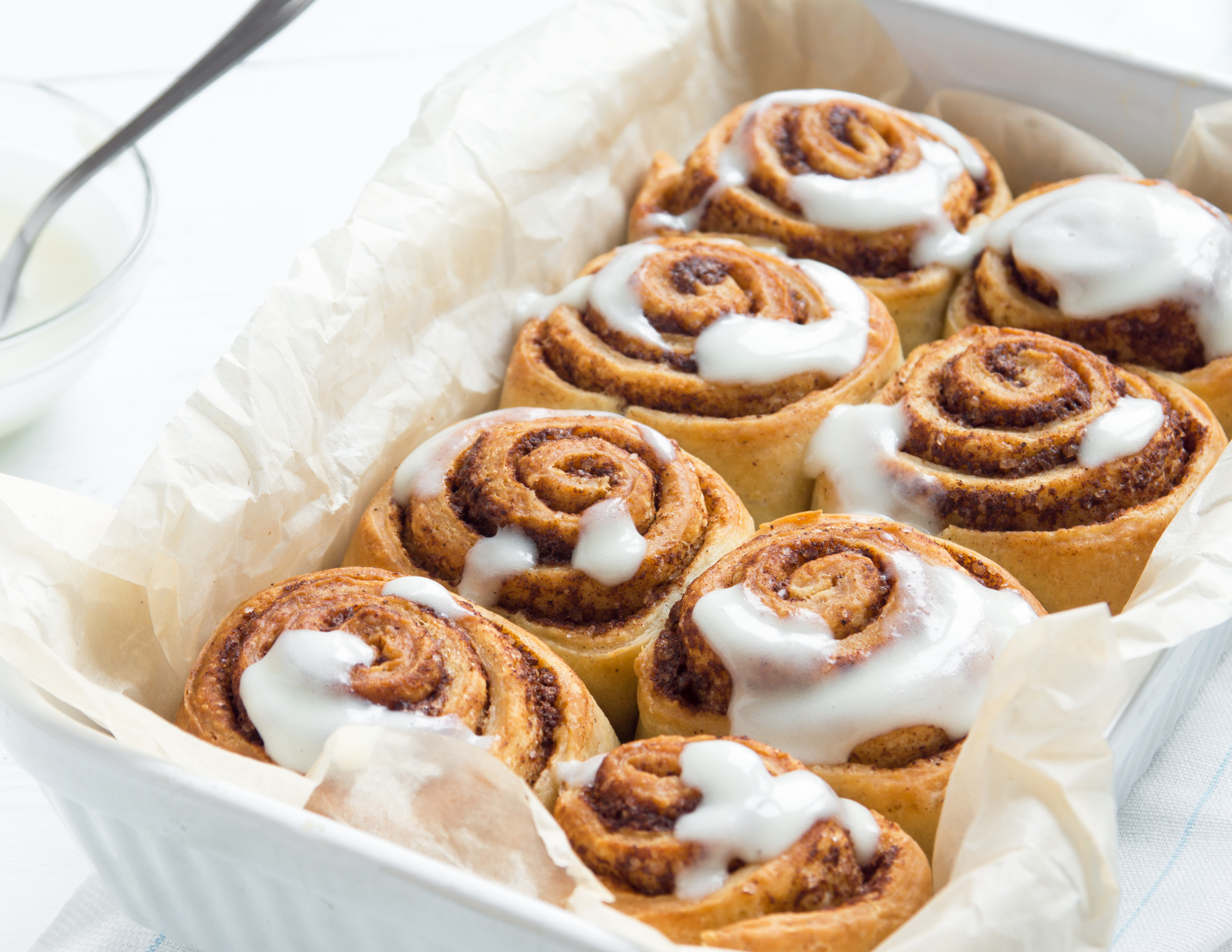 Frosted Cinnamon Rolls