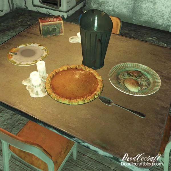Where can I find pumpkin pie in Fallout 76? Crafted at any cooking station after having learning recipe. Bought from Mr. Waiter at the Whitespring Resort. Sold by Yasmin Chowdhury. Two in the Pumpkin House kitchen--one on the table and one on the counter. One on a dining table in one of the Middle Mountain Cabins. One in an oven in a trailer southeast of Bolton Greens. One in the fridge at Lakeside Cabins. One can be found at Lewis & Sons Farming Supply, inside the Putnam Residence, on the corner counter. One in the fridge at Sunrise Field. One in an oven in The Whitespring Golf Club. Can be purchased from the fine dining vendor at the Whitespring Resort. One can be found at Grafton Steel Underground near a skeleton on a table. One on a serving table at the motel at Pleasant Valley cabins. One in an oven at Aaronholt homestead.
