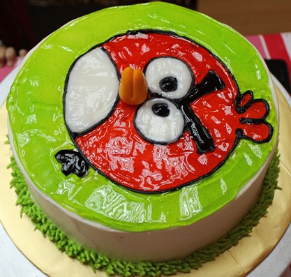 cartoon artwork cake