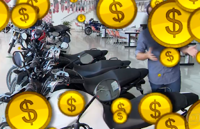 comprar moto a vista juntar dinheiro
