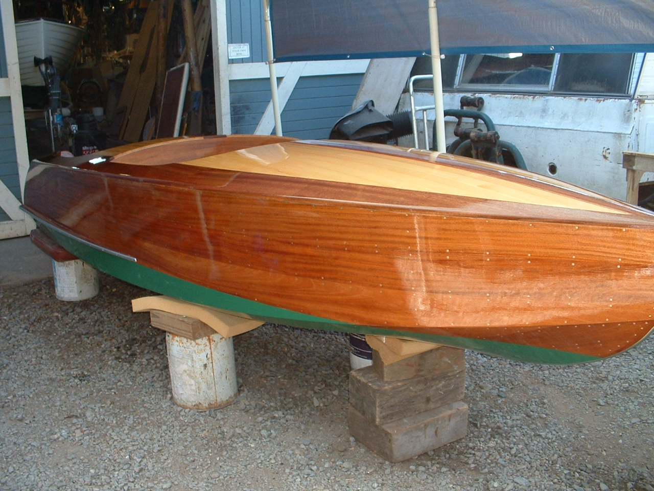 Lorentzen Family: Wooden Boat