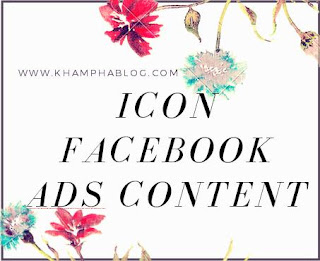 icon đẹp dùng để chạy facebook ads content