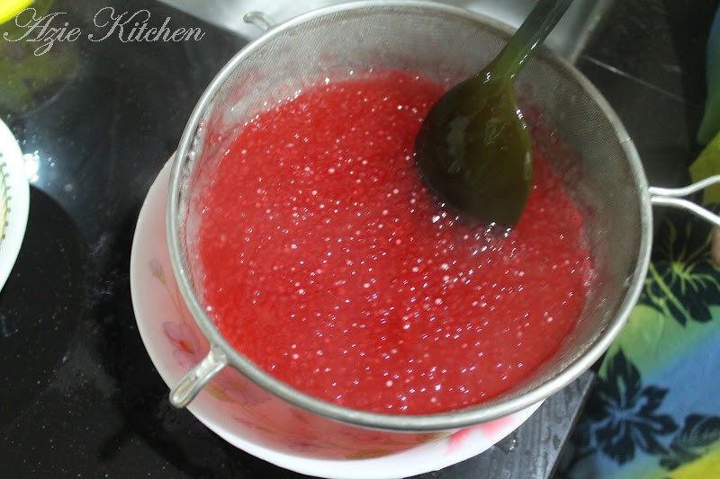 Puding Sagu Gula Melaka Nur Qaseh - Azie Kitchen