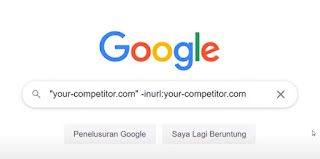 Cara Melihat Backlink Kompetitor dengan Menggunakan Google