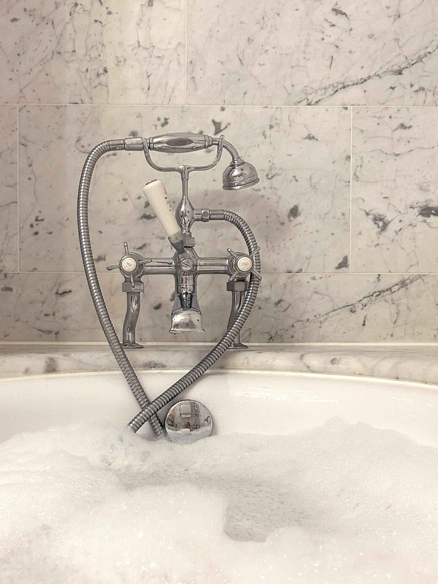 Bathtub at Cliveden House - luxury UK travel, luxury UK travel