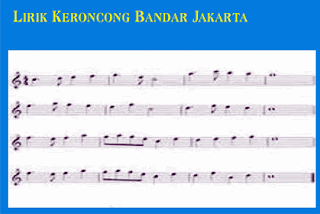 Lirik Keroncong Bandar Jakarta