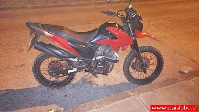 Osorno: fatal accidente de motociclista en Francke