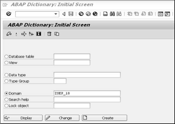 Tutorial Domain dalam SAP ABAP - Modul Dasar SAP