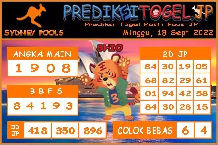 Prediksi SDY Hari Ini JP Minggu 18 September 2022