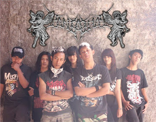 Pancasona Band Ethnic Trash Gothic Temanggung Jawa Tengah Indonesia Foto Personil Logo Artwork Cover Wallpaper