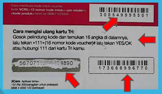 Cara Mengetahui Kode Voucher Telkomsel Dari Serial Number