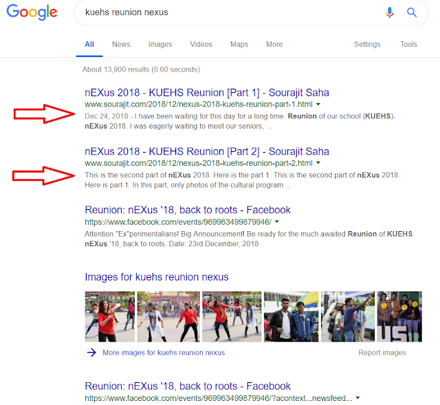 sourajit.com on google search 1