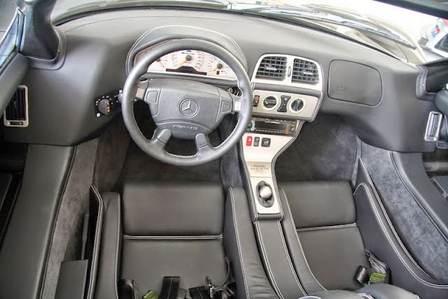 mercedes-benz clk gtr roadster interior