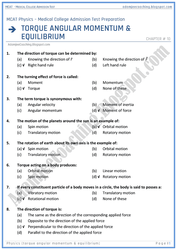 mcat-physics-torque-angular-momentum-and-equilibrium-mcqs-for-medical-entry-test