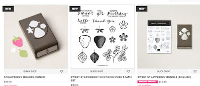 Stampin'Up!'s Sweet Strawberry Bundle